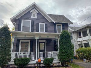 House After - Painted Grey and White