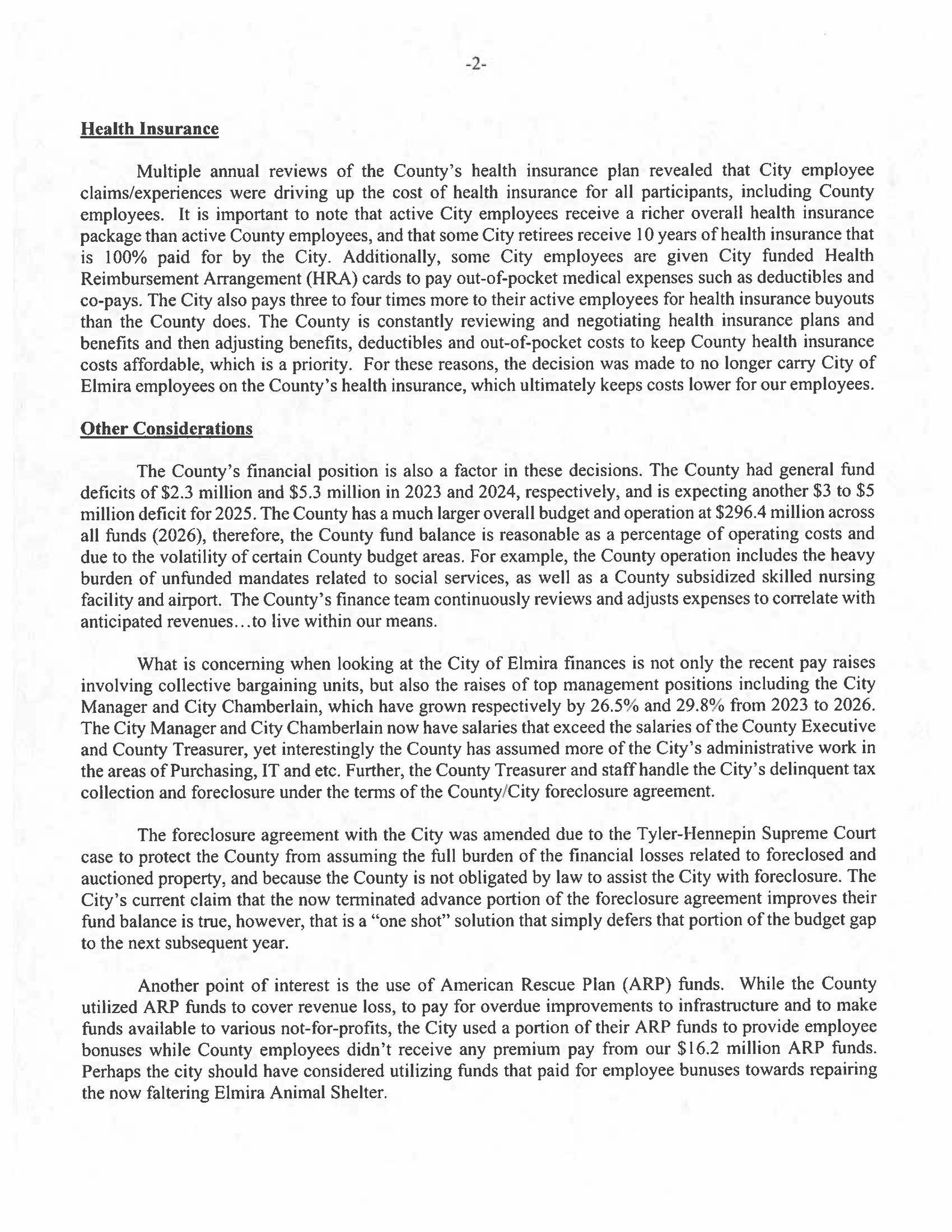 Chemung County Press release page 2