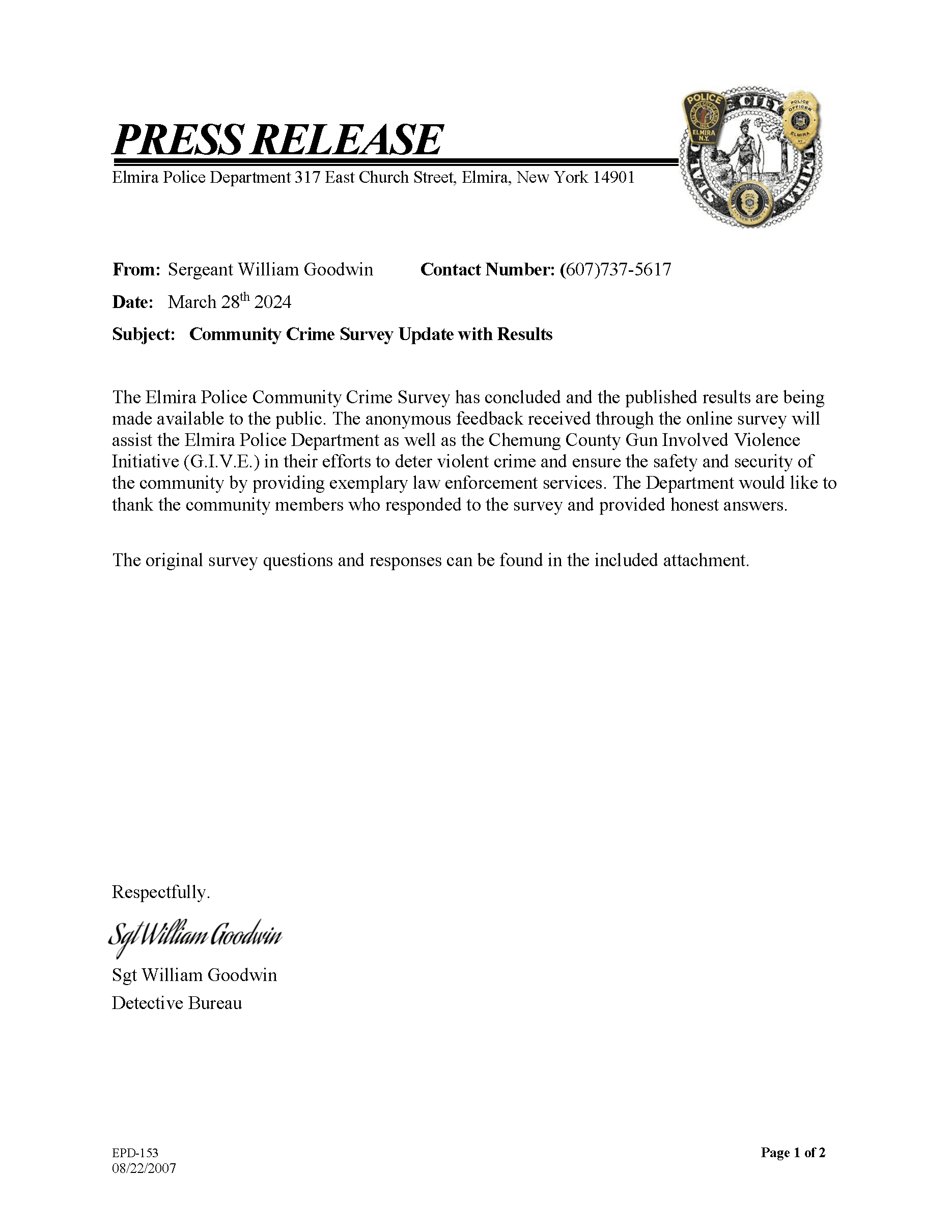 Press Release-Community Crime Survey Update with Results_Page_1